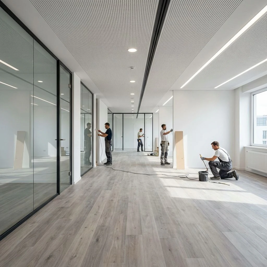 Innenraumsanierung Büroflächen